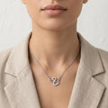 925 sterling silver 925 purity on the Silvme Swan Pendant Necklace in 925 sterling silver, premium silver jewellery