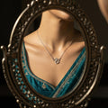 Silvme 925 Sterling Silver Swan Pendant Necklace