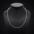 Silvme 925 sterling silver chain for women and men, approx. 3.28 g, sterling silver throughout