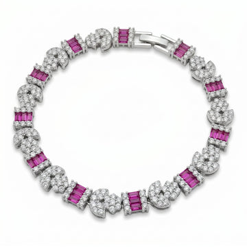 Silvme Twisted Rope Bracelet in 925 silver, a fine pick as an anniversary gift, luxury silver design