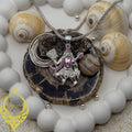 Silvme Shri Hanuman Pendant in 925 sterling silver, styled for bridal wear, luxury silver design