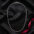Silvme sterling silver chain, 20 inch, 5.14 g, solid silver, not plated, sterling silver throughout