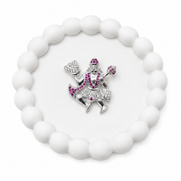 925 sterling silver Shri Hanuman Pendant by Silvme, an elegant accessory for her, a gift-worthy silver piece