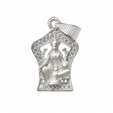 925 sterling silver Devi Lakshmi Pendant by Silvme, an elegant accessory for her, premium silver jewellery