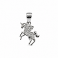 Silvme Unicorn Dreams Pendant in 925 sterling silver, jewellery for women, timeless everyday elegance