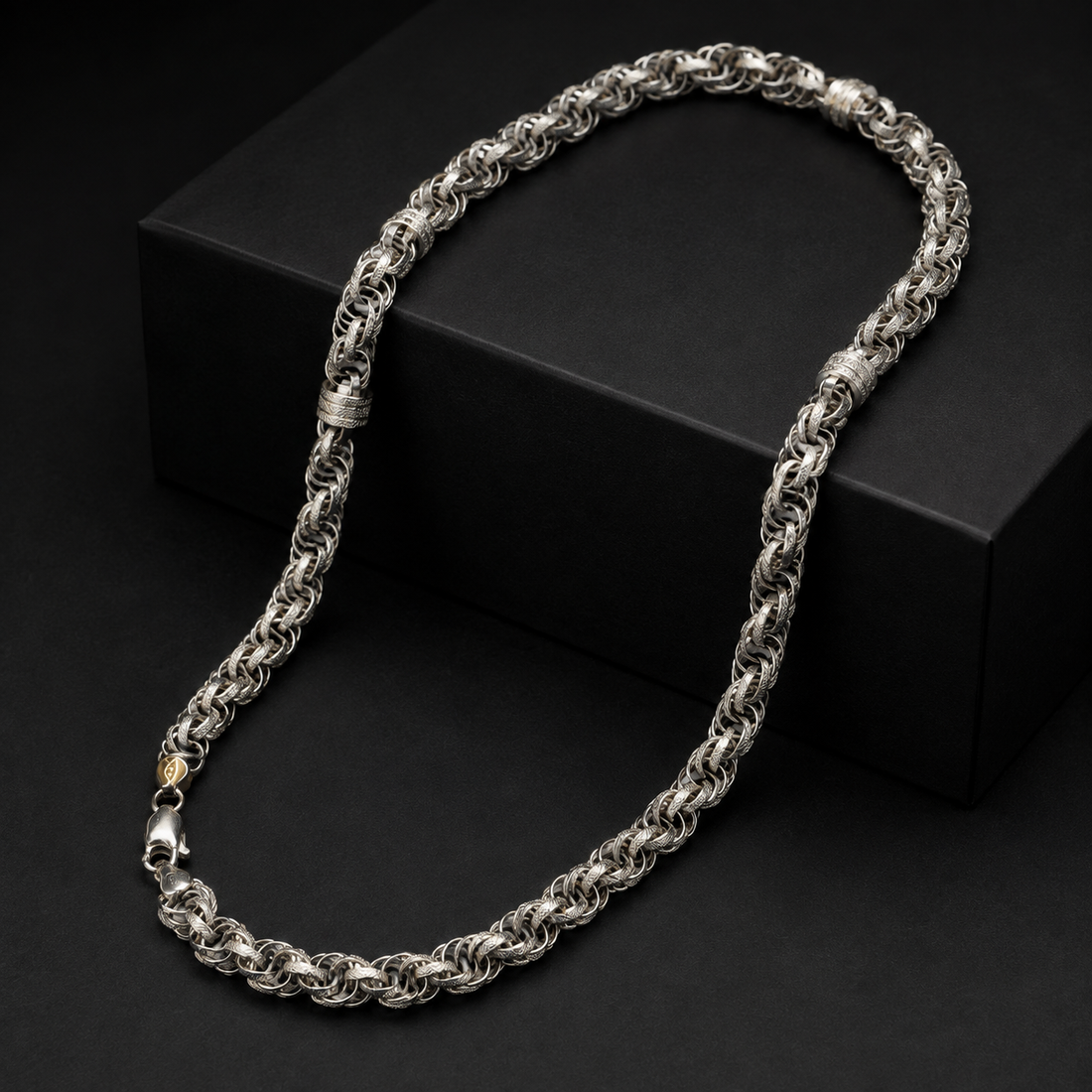 Silvme 925 Sterling Silver Chain, Approx. 23.92 g, for Men