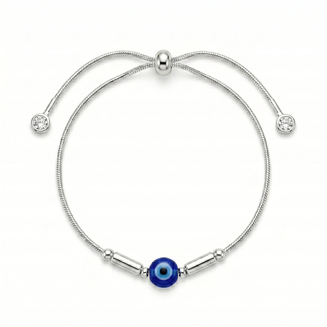 Silvme Moon Star Bracelet, crafted in 925 sterling silver for women, a gift-worthy silver piece