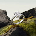 Silvme sparkling turtle sterling silver ring for women, light and easy to wear all day