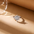 Pave turtle lucky charm ring in 925 sterling silver - good-luck gift for women