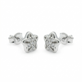 Star Stone-Set Stud Earrings, additional product view 5