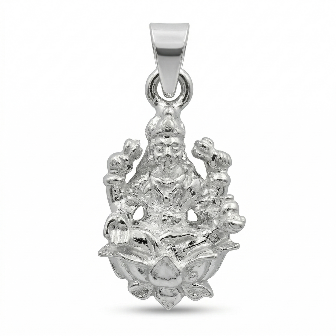 Silvme Devi Lakshmi Pendant in 925 sterling silver, jewellery for women, a graceful gift for her