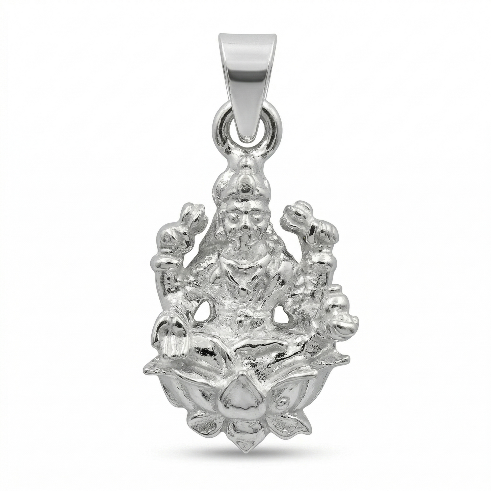 Silvme Devi Lakshmi Pendant in 925 sterling silver, jewellery for women, a graceful gift for her