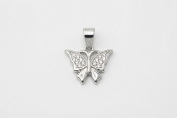 Silvme Butterfly Wings Pendant, crafted in 925 sterling silver for women, timeless everyday elegance