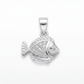 Silvme Lotus Pendant Necklace Wellness Spiritual Gift in 925 sterling silver, jewellery for women