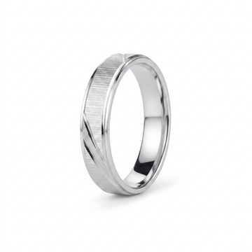 Silvme Boho Statement 925 sterling silver ring for women — front view on white background