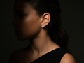Heart & Star Stone-Set Stud Earrings, additional product view 5