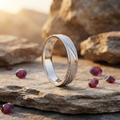 Silvme Boho Statement 925 sterling silver ring for women — worn on the finger