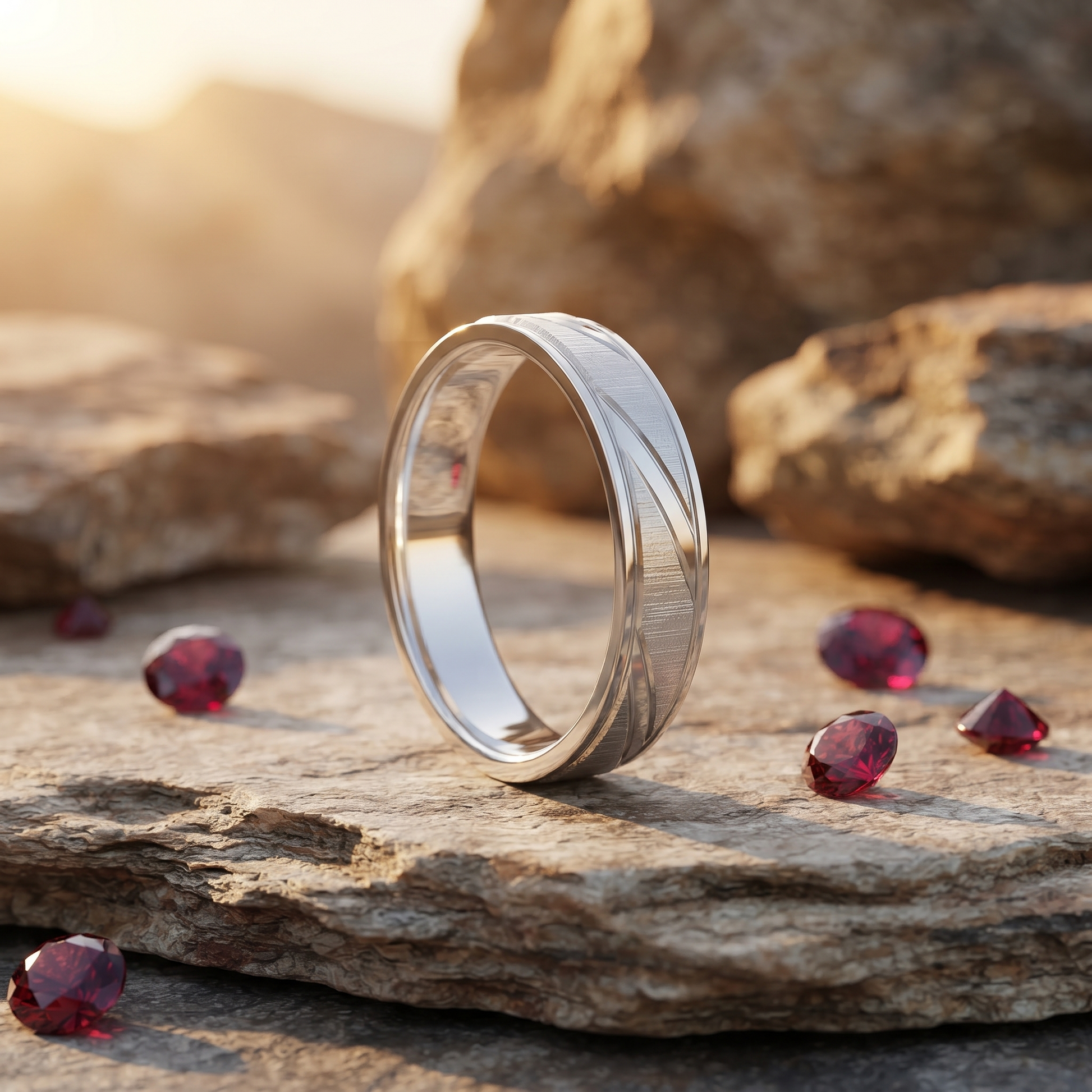 Silvme Boho Statement 925 sterling silver ring for women — worn on the finger