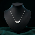 Silvme Teardrop Pendant Necklace in 925 sterling silver, ready for a gift for mom for women
