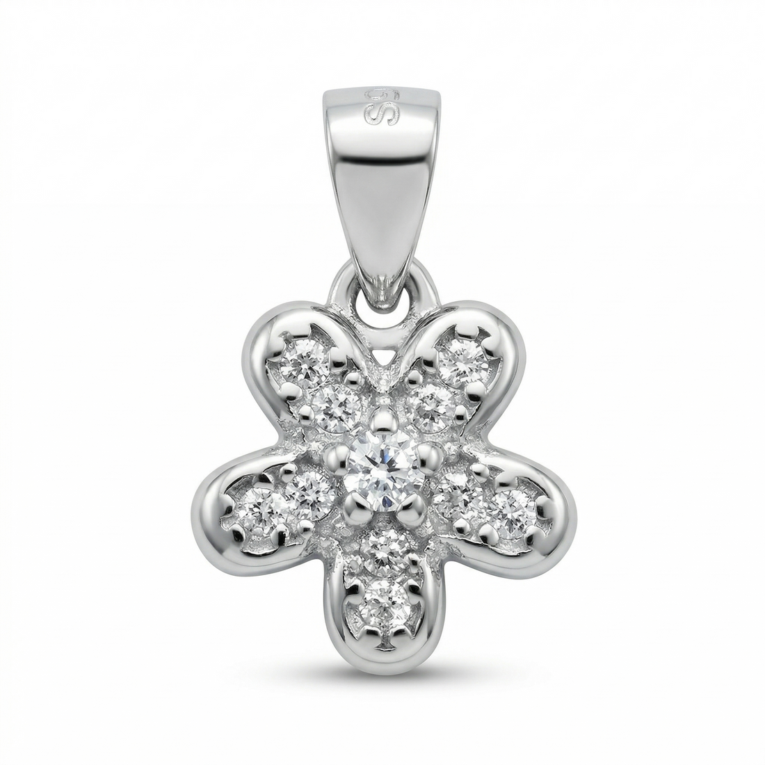 Silvme Bloom Pendant, crafted in 925 sterling silver for women, a gift-worthy silver piece
