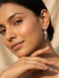 Stone-Set Butterfly Ear Crawler Climber Earrings, additional product view 5