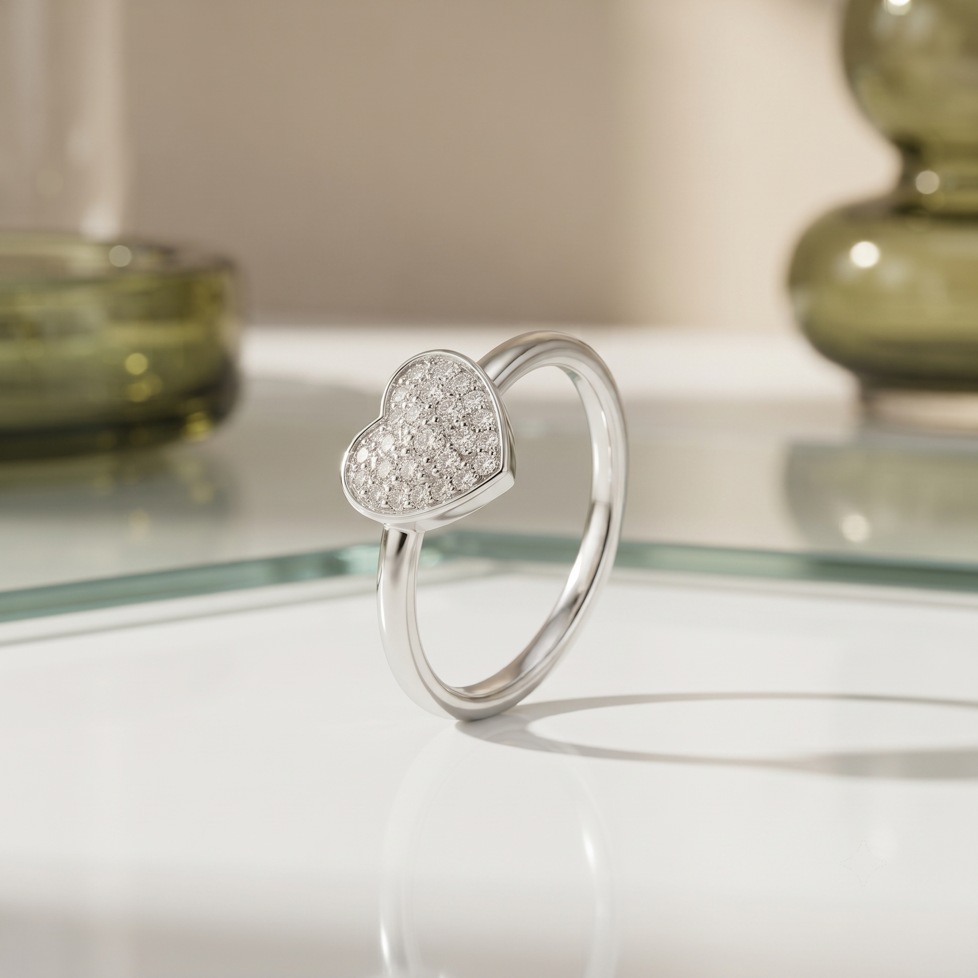 Silvme Christmas Gift 925 sterling silver ring for women — worn on the finger