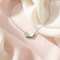 925 silver Teardrop Pendant Necklace by Silvme with 925 sterling silver 925 purity, luxury silver design