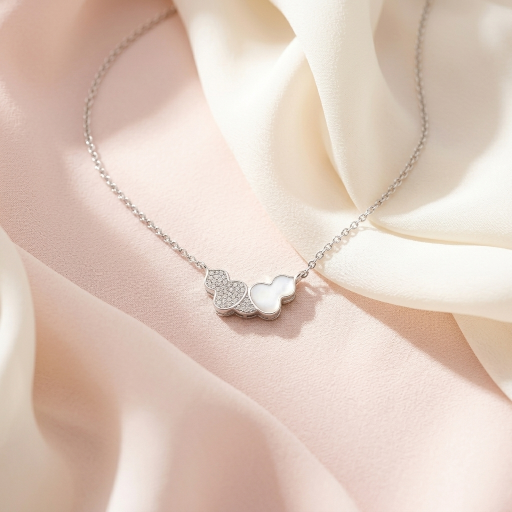 925 silver Teardrop Pendant Necklace by Silvme with 925 sterling silver 925 purity, luxury silver design