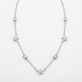 Silvme Star Station Pendant Necklace, crafted in 925 sterling silver for women, ideal for Diwali festive wear