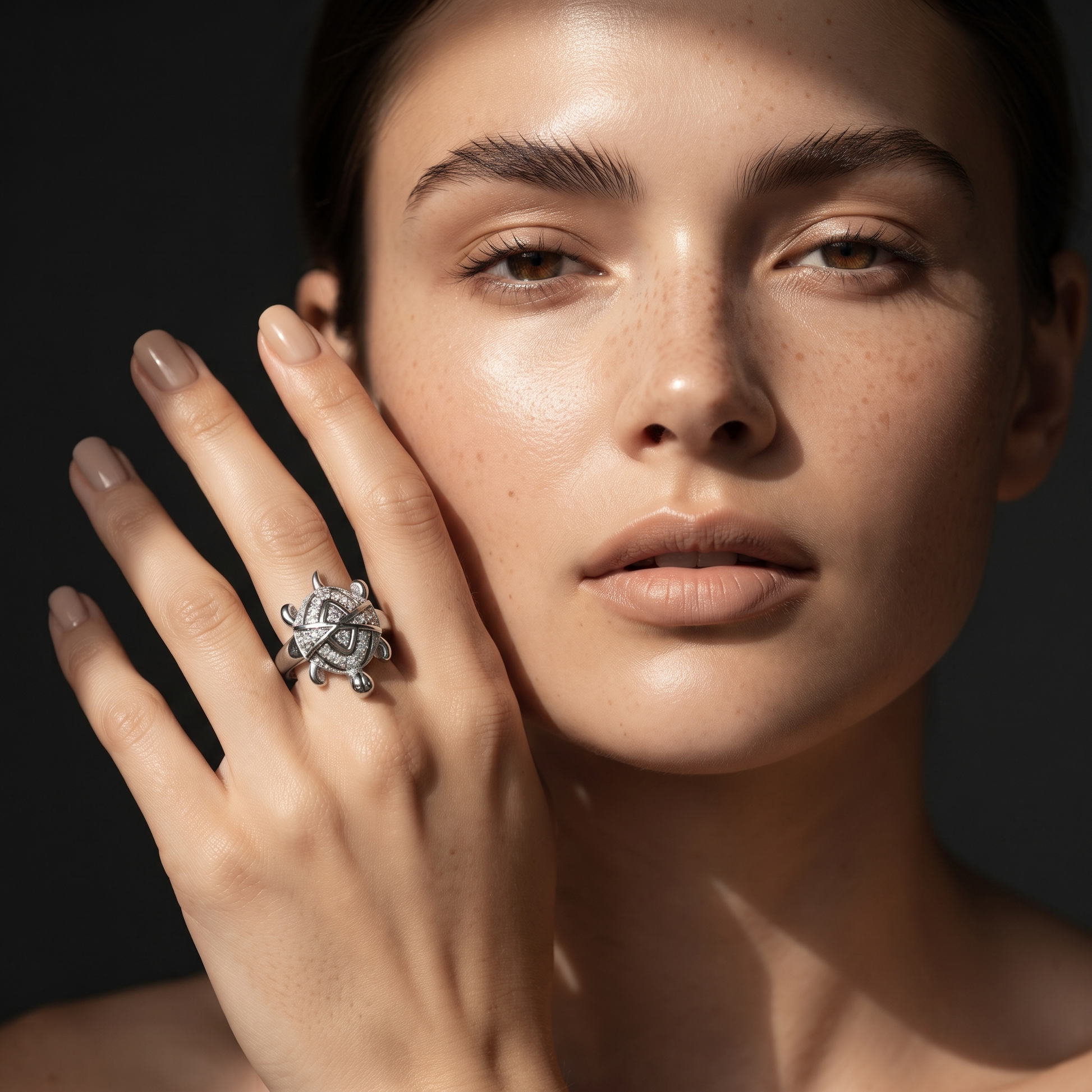 925 silver infinity shell turtle ring for women - birthday and anniversary gift for wife, girlfriend or sister
