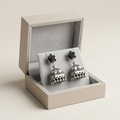 Traditional Oxidised Jhumka Earrings, additional product view 7