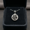 Silvme Mystic Star Pendant with its softly polished 925 silver surface, ideal for Diwali festive wear