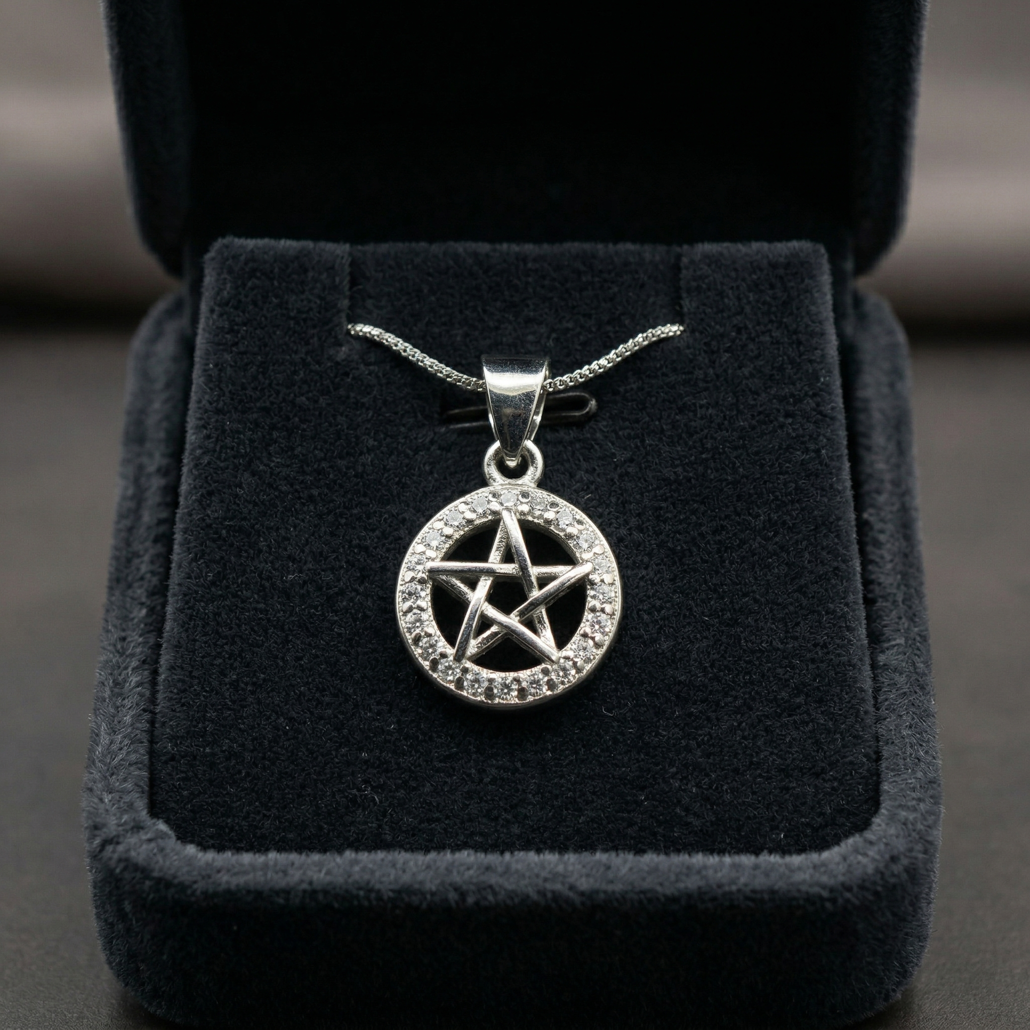 Silvme Pure 925 Sterling Silver Mystic Star Pendant for Women & Girls