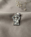 925 sterling silver 925 purity on the Silvme Devi Lakshmi Pendant in 925 sterling silver, luxury silver design