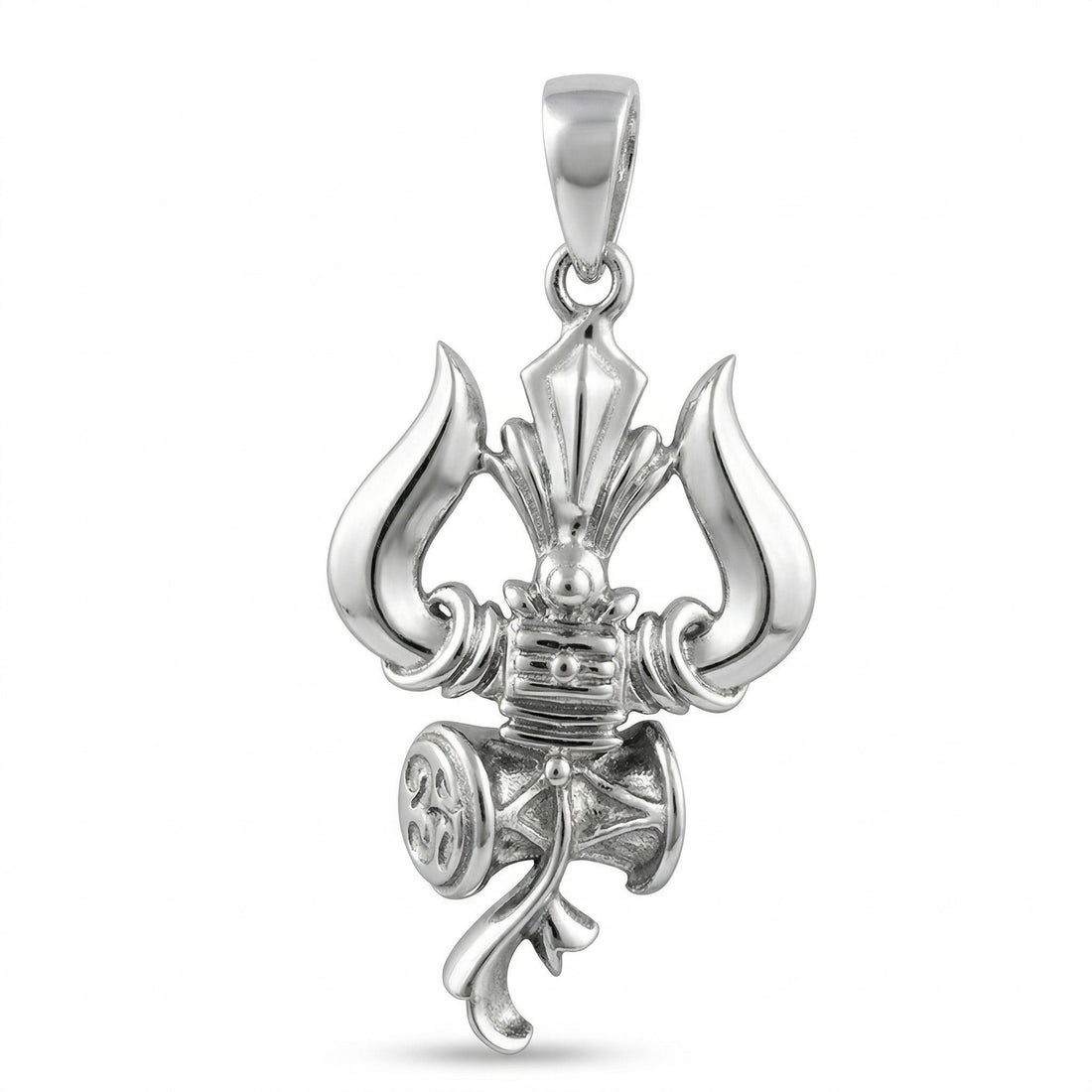 925 sterling silver Trishul Pendant by Silvme, an elegant accessory for her, a gift-worthy silver piece