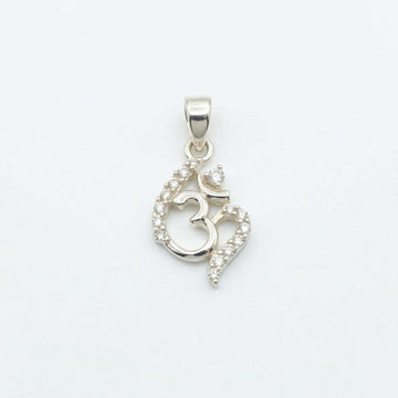Silvme OM Pendant in 925 sterling silver, jewellery for women, premium silver jewellery, ideal as a Rakhi gift