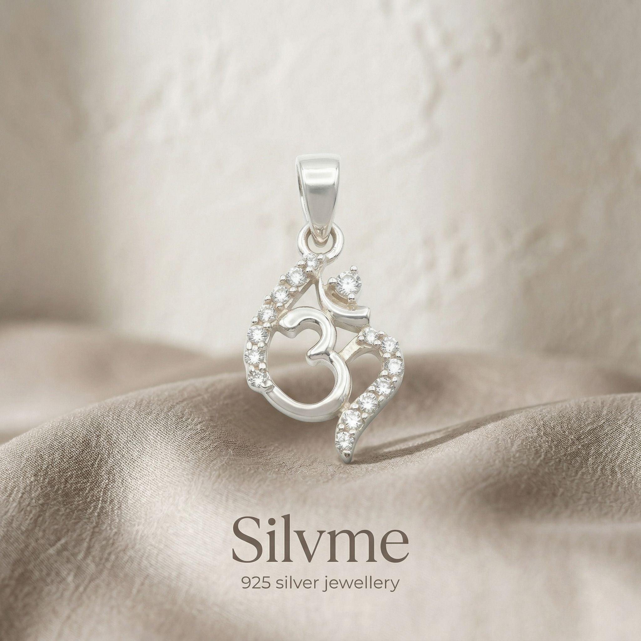 Silvme OM 925 Silver Pendant — View 5