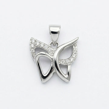 Silvme Butterfly Wings Pendant in 925 sterling silver, jewellery for women, a gift-worthy silver piece