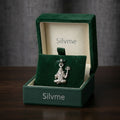 Silvme Mahadev Pendant with its softly polished 925 silver surface for women, refined silver accessory