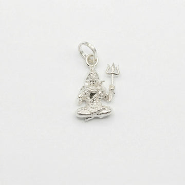 925 sterling silver Mahadev Pendant by Silvme, an elegant accessory for her for women, minimal modern styling