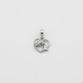 Silvme Pure 925 Sterling Silver Dolphin Heart Pendant for Women