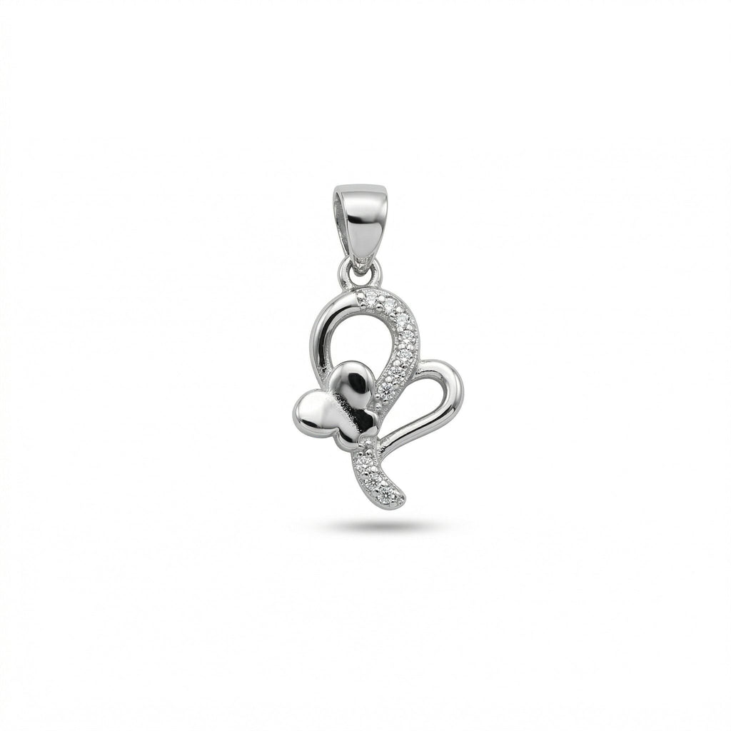 Silvme Pure 925 Sterling Silver OM Pendant for Women