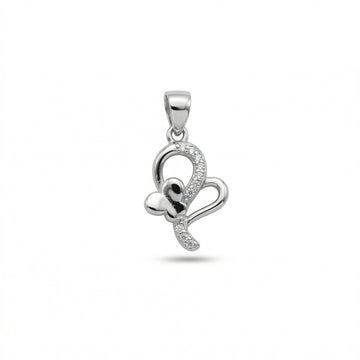 Silvme OM Pendant in 925 sterling silver, jewellery for women, a graceful gift for her, refined silver accessory