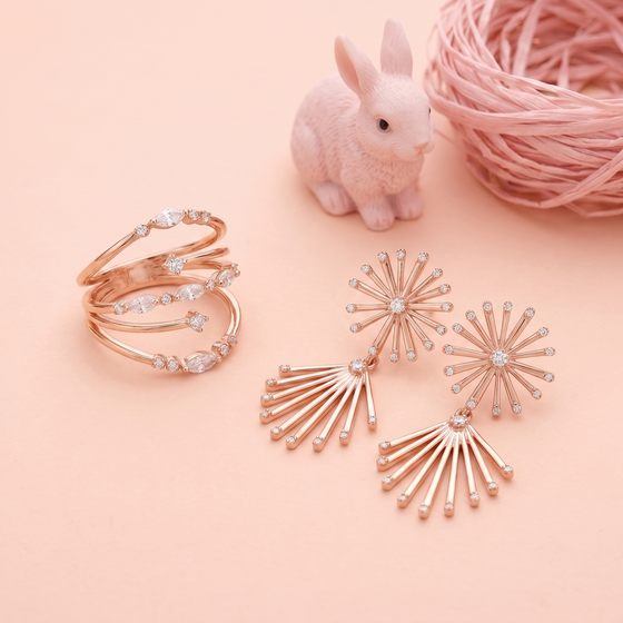 Rose Gold Plated
